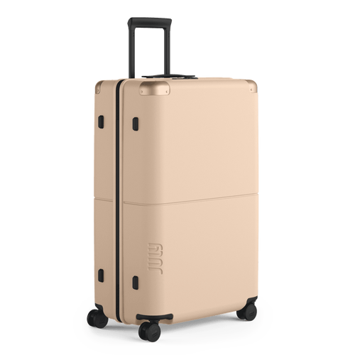 Checked Plus Large Luggage | Hard Shell Suitcase | July