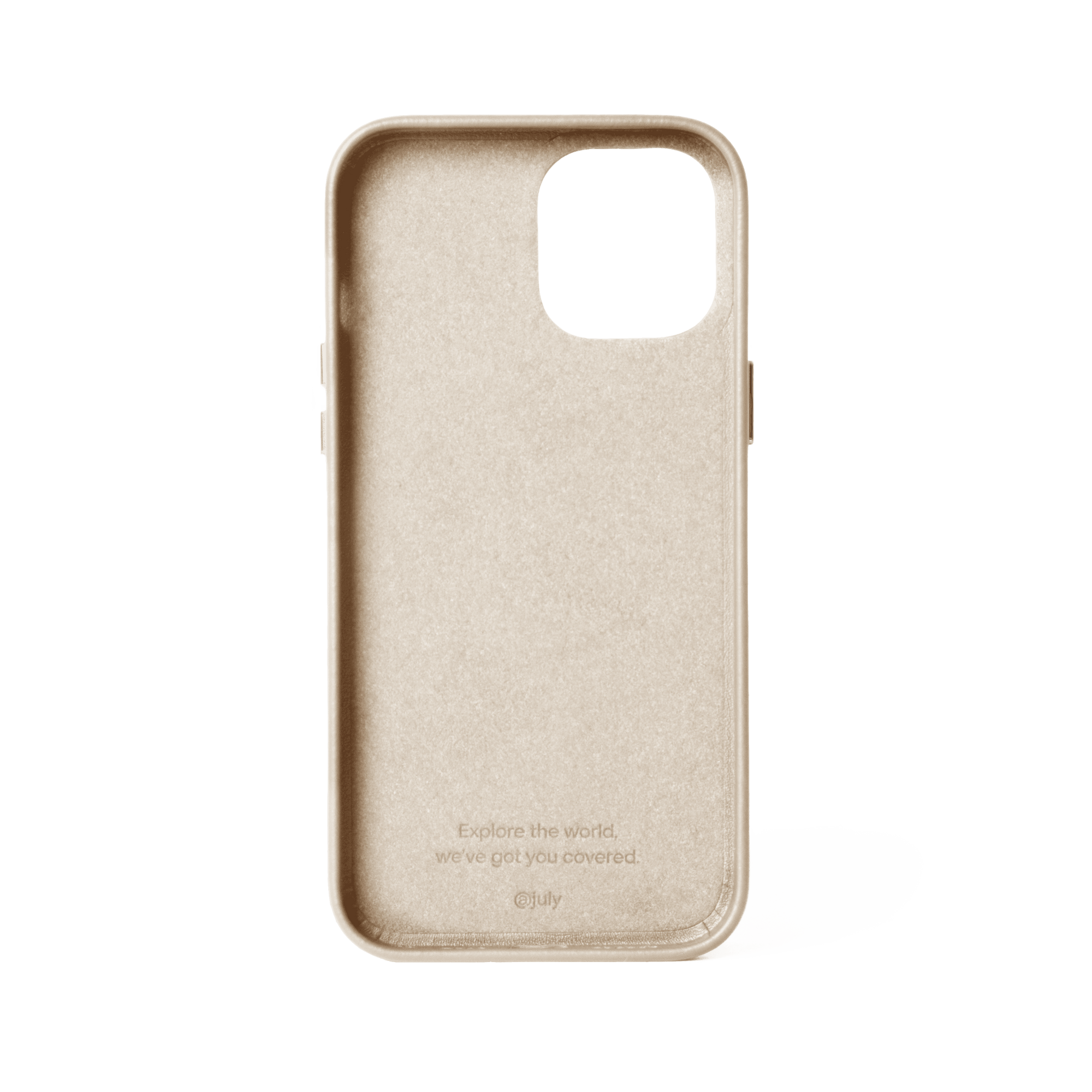Personalised MagSafe iPhone 12 / 12 Pro Leather Case | July
