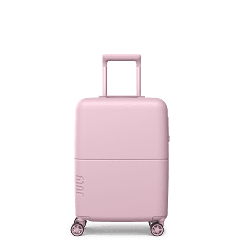 Pink colour suitcase sale