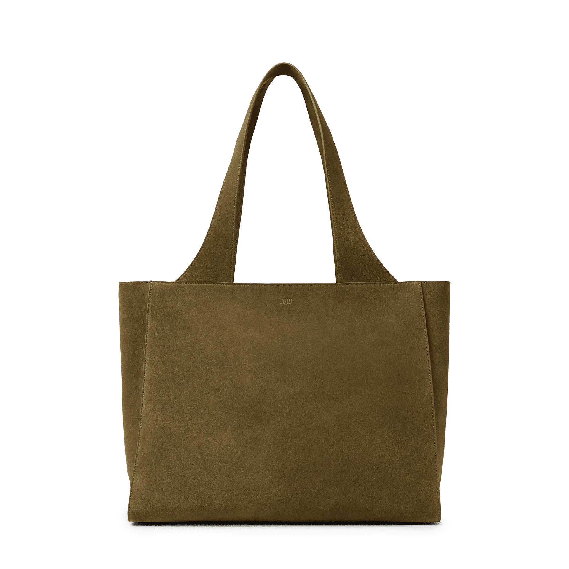 Shop All_Juliette_Suede Work Tote_Olive.png