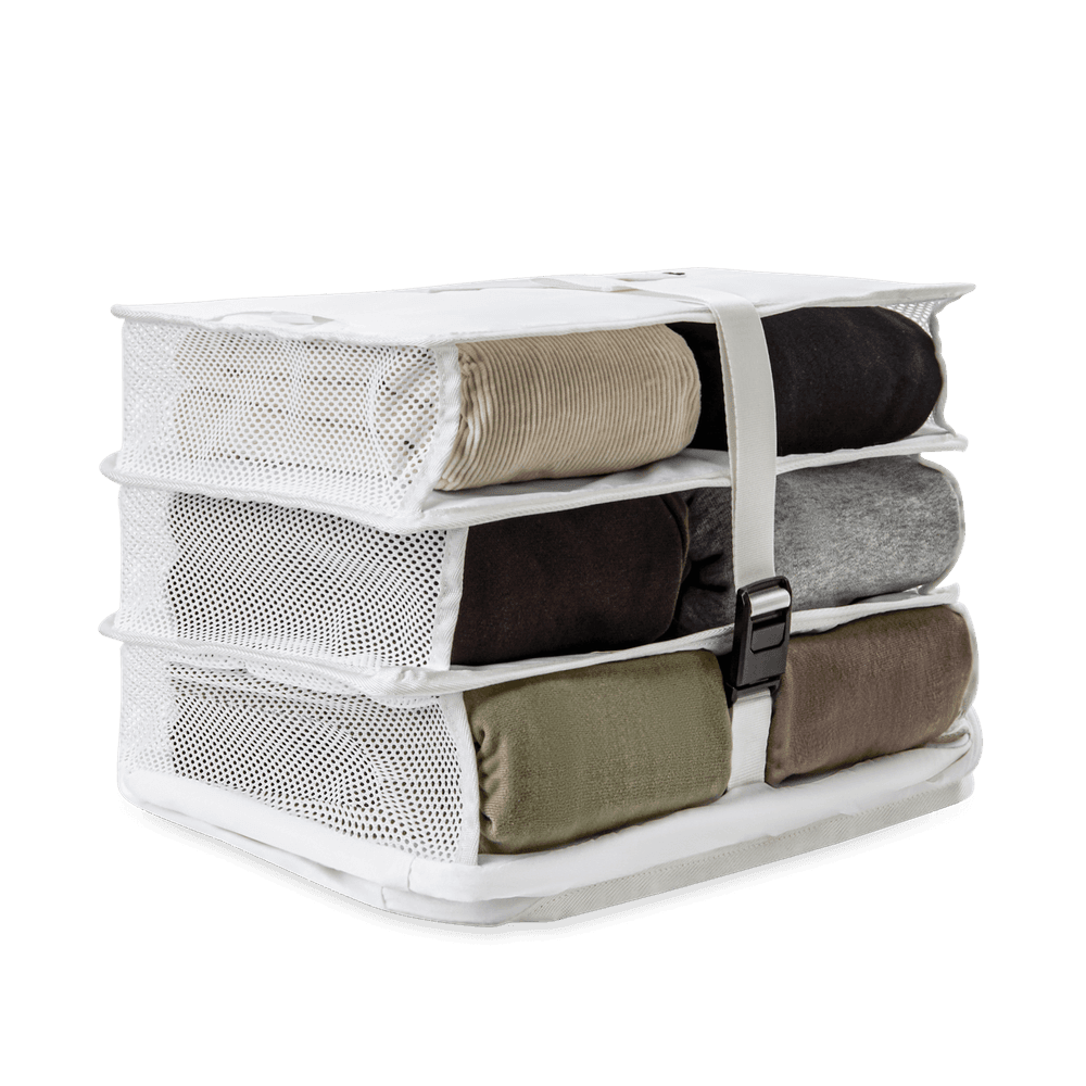 Compression Packing Shelves