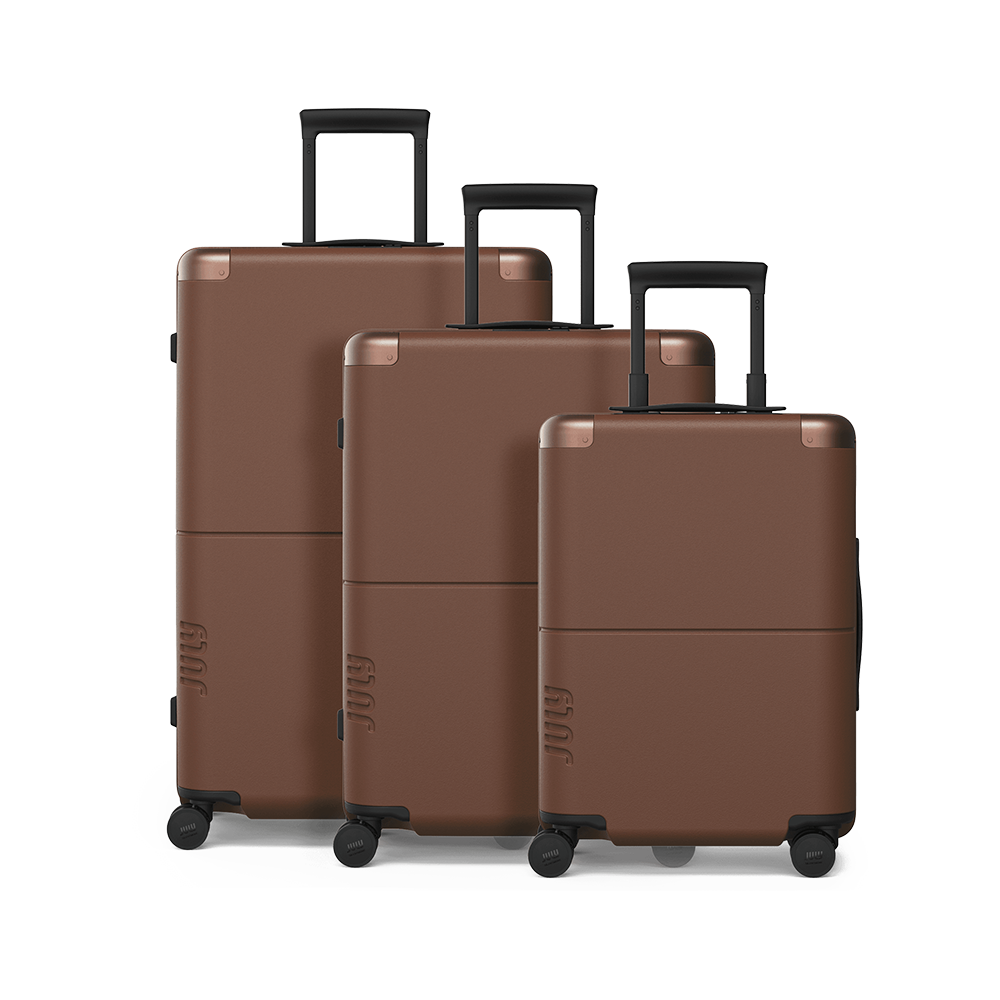 July Family Set suitcase in Cha